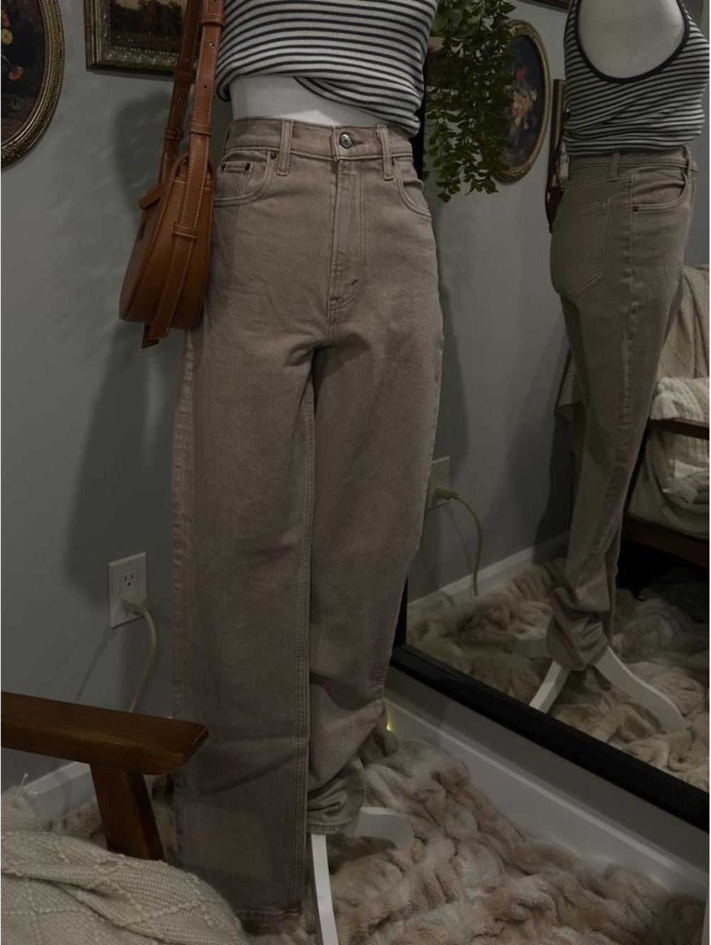 ‘90s Straight Ultra High Rise Jeans 🤎